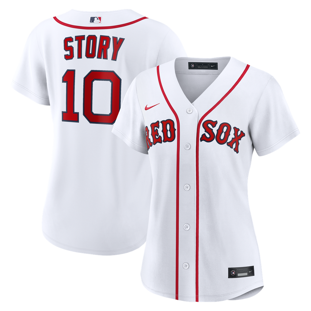 Trevor Story Boston Red Sox Nike Women's Home Replica Jersey - White | MLB Fan Gear