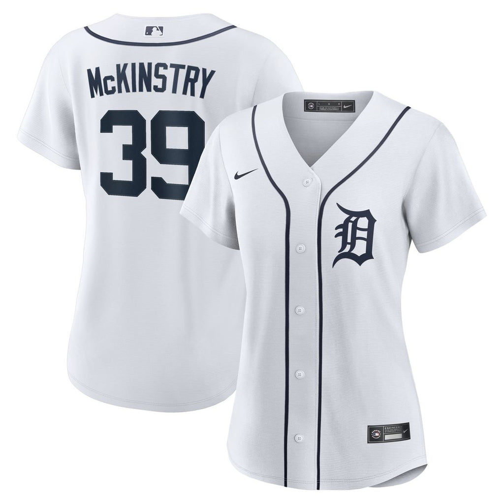 Zach McKinstry Detroit Tigers Nike Women's Home Replica Jersey - White | MLB Fan Gear