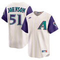 Randy Johnson Arizona Diamondbacks Nike Throwback Cooperstown Collection Limited Jersey - Cream | MLB Fan Gear