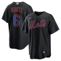 Starling Marte New York Mets Nike Alternate Replica Jersey - Black | MLB Fan Gear