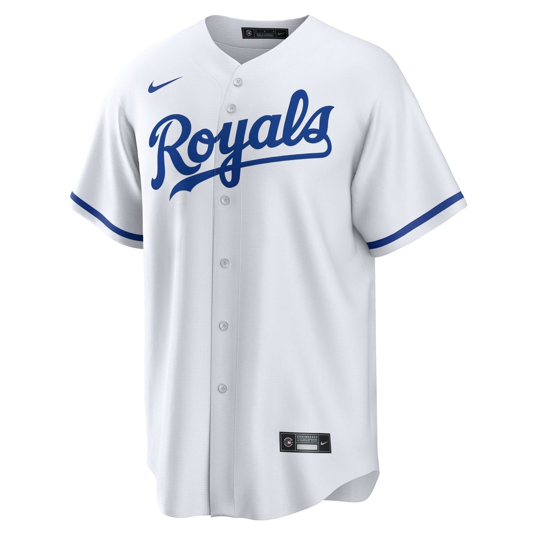 Jac Caglianone Kansas City Royals Nike Home Replica Jersey - White | MLB Fan Gear
