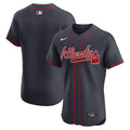 Atlanta Braves Nike Alternate Elite Jersey - Navy | MLB Fan Gear