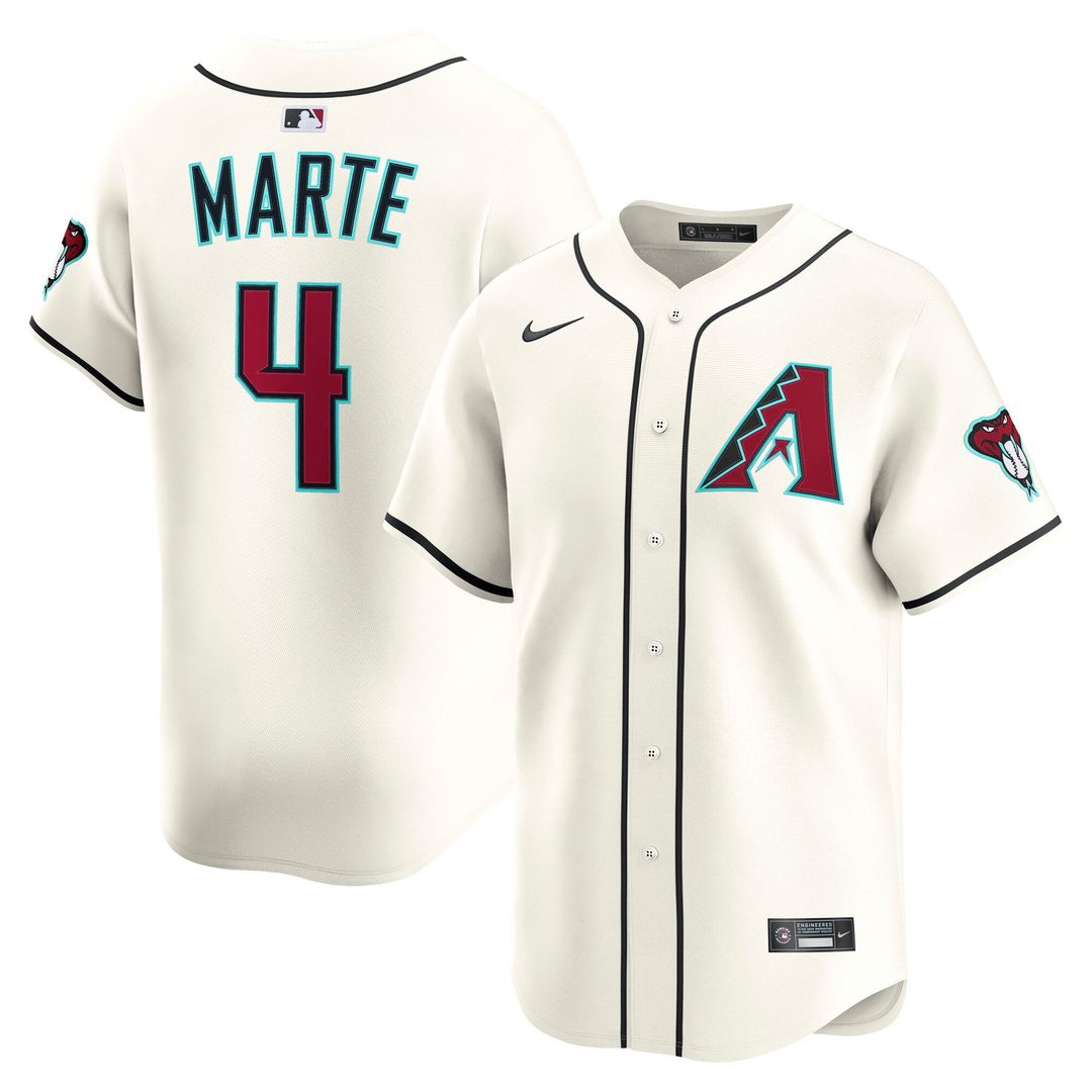 Ketel Marte Arizona Diamondbacks Nike Home Limited Player Jersey - Cream | MLB Fan Gear