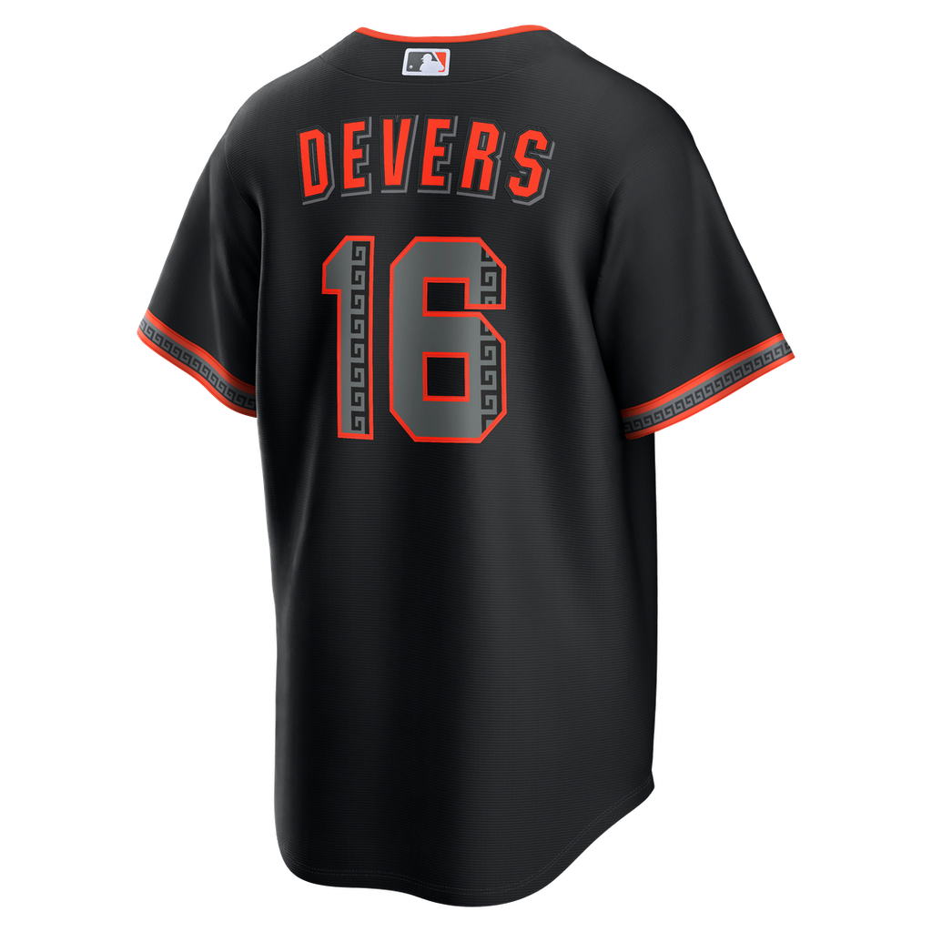 Rafael Devers San Francisco Giants Nike Alternate Replica Jersey - Black | MLB Fan Gear