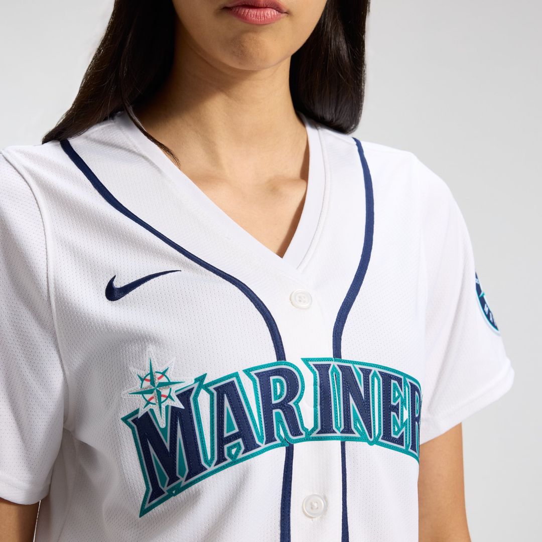 Cal Raleigh Seattle Mariners Nike Women's Home Limited Player Jersey - White | MLB Fan Gear