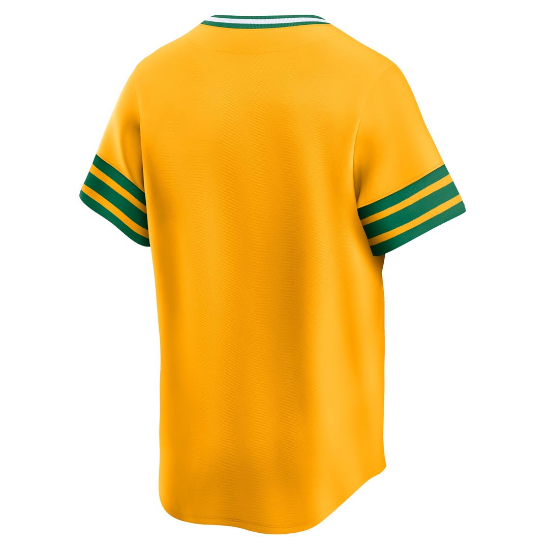 Athletics Nike Cooperstown Collection Limited Jersey - Gold | MLB Fan Gear