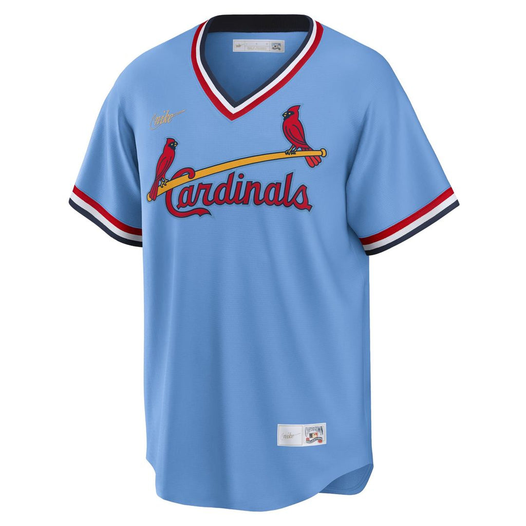 Ozzie Smith St. Louis Cardinals Nike Road Cooperstown Collection Player Jersey - Light Blue | MLB Fan Gear