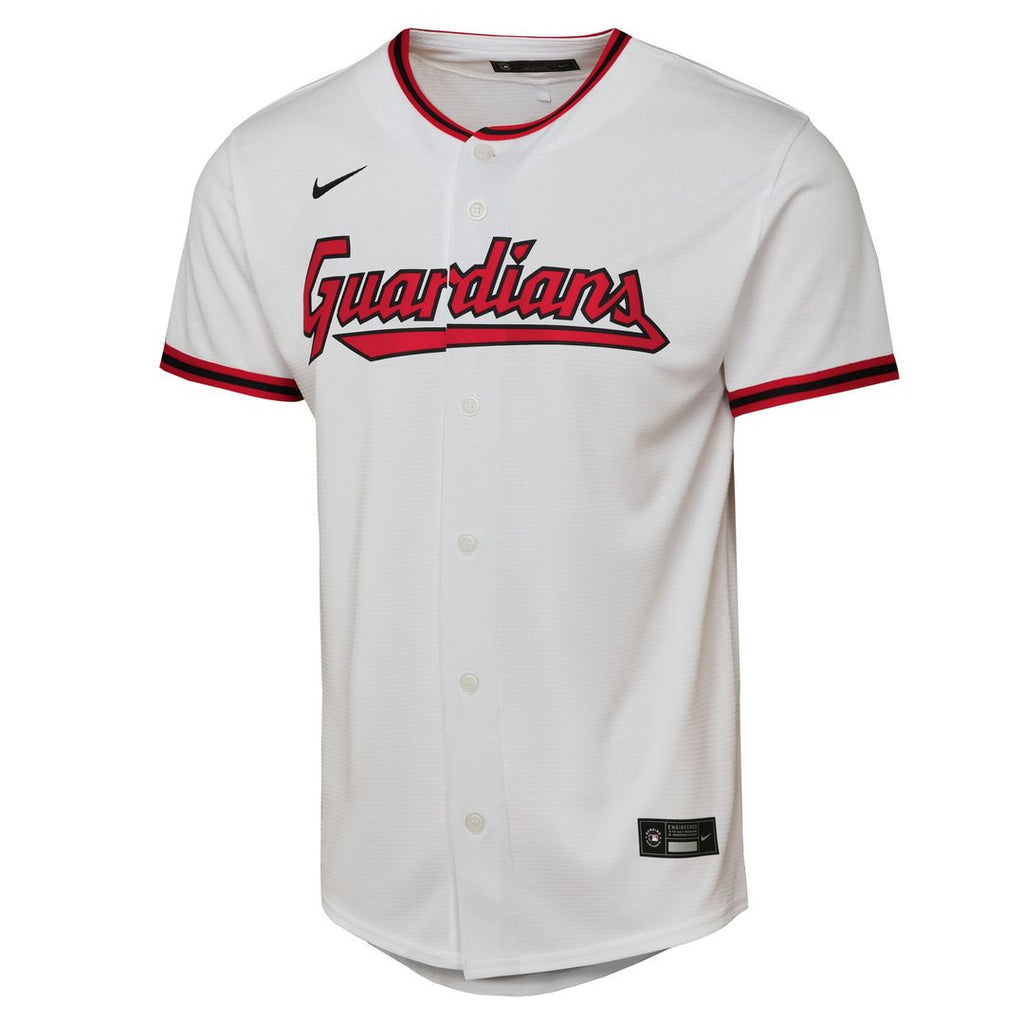 José Ramírez Cleveland Guardians Nike Youth Home Replica Player Jersey - White | MLB Fan Gear