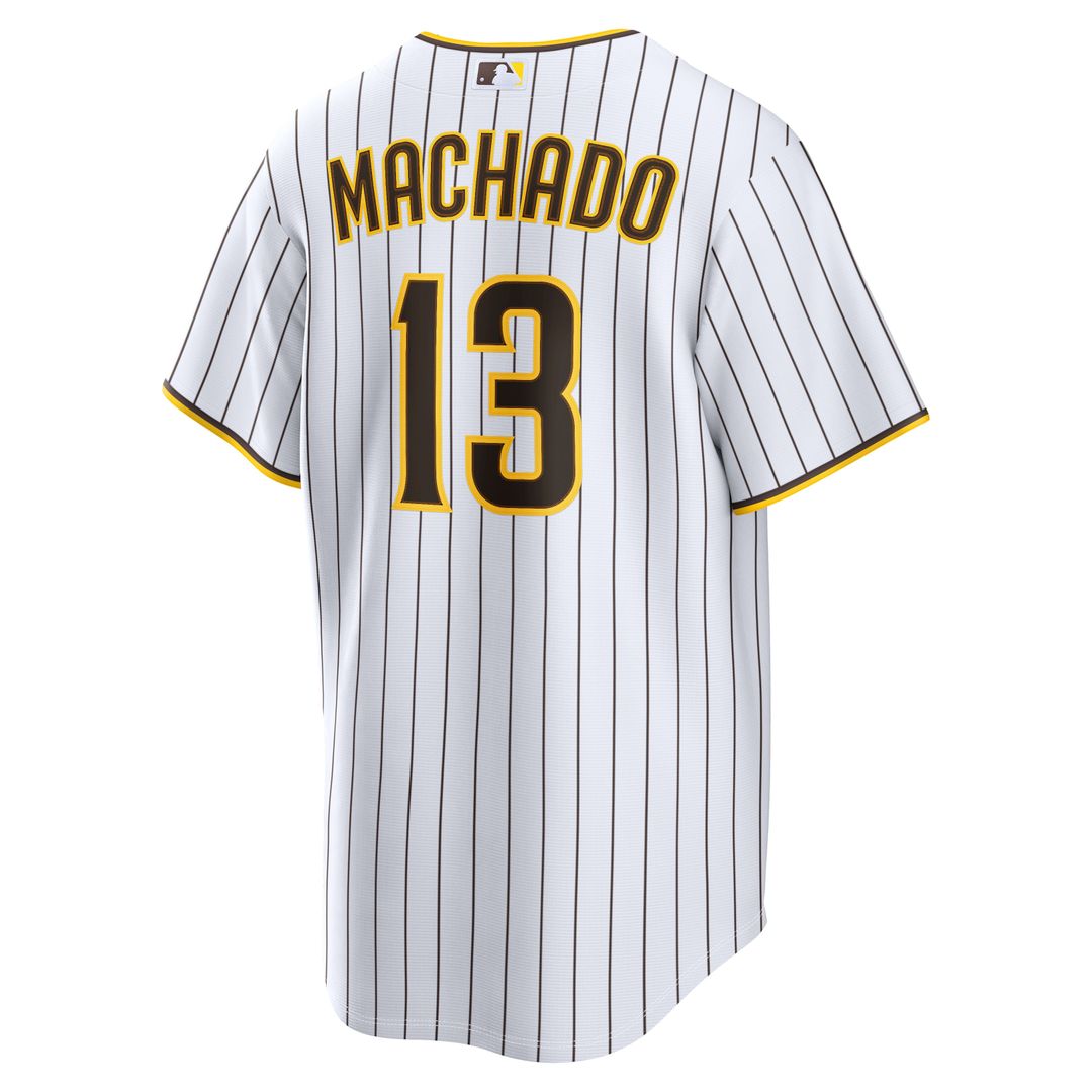 Manny Machado San Diego Padres Nike Home Replica Player Jersey - White | MLB Fan Gear
