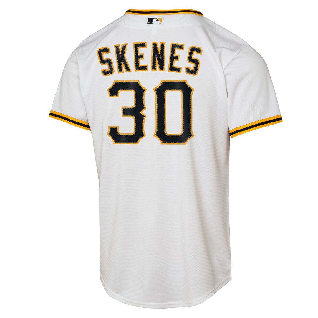 Paul Skenes Pittsburgh Pirates Nike Youth Home Replica Player Jersey - White | MLB Fan Gear