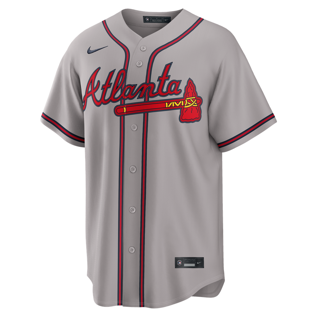 Ronald Acuña Jr. Atlanta Braves Nike Alternate 2 Replica Jersey - Red | MLB Fan Gear