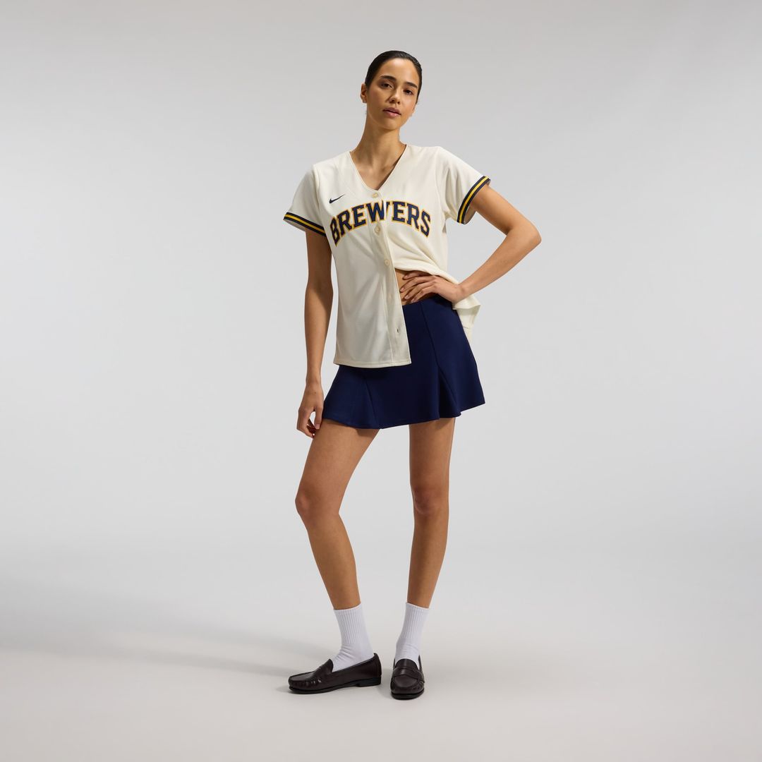 Sal Frelick Milwaukee Brewers Nike Women's Home Replica Jersey - Cream | MLB Fan Gear