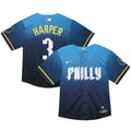 Bryce Harper Philadelphia Phillies Nike Infant 2024 City Connect Limited Player Jersey - Blue | MLB Fan Gear
