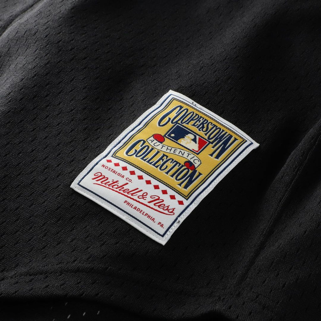 Randy Johnson Arizona Diamondbacks Mitchell & Ness Cooperstown Collection Mesh Batting Practice Button-Up Jersey - Black | MLB Fan Gear