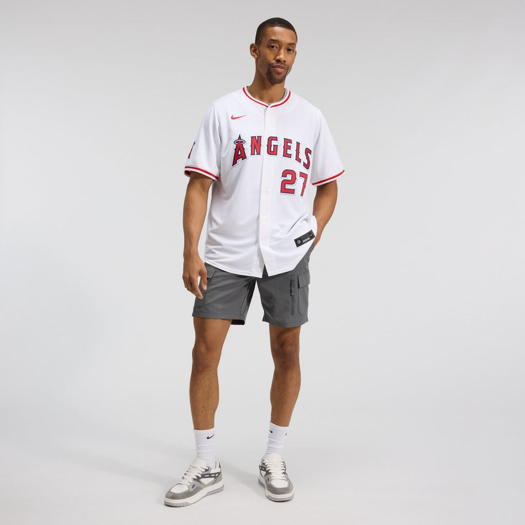 Mike Trout Los Angeles Angels Nike Home Limited Player Jersey - White | MLB Fan Gear