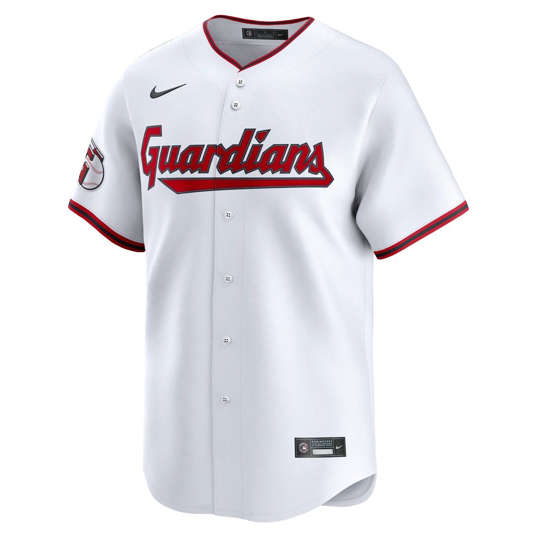 Steven Kwan Cleveland Guardians Nike Home Limited Player Jersey - White | MLB Fan Gear