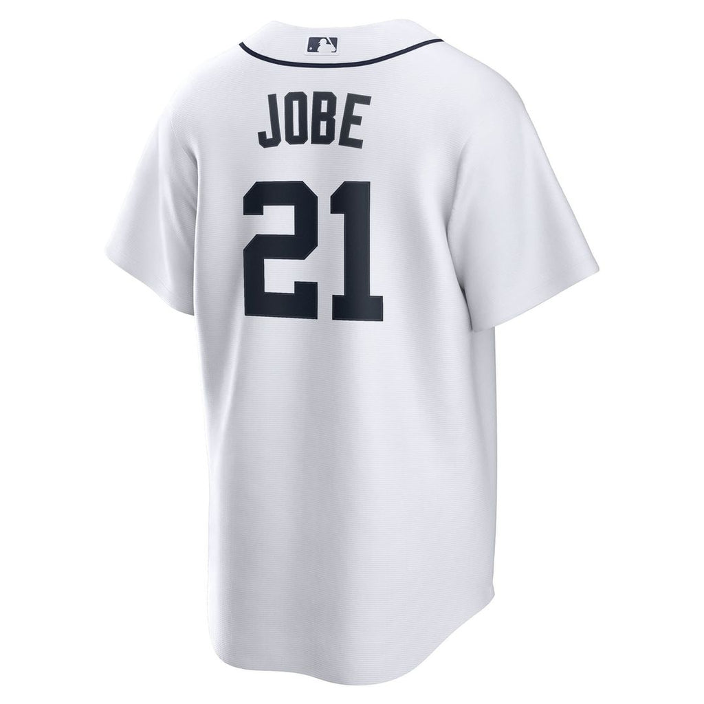 Jackson Jobe Detroit Tigers Nike Home Replica Jersey - White | MLB Fan Gear