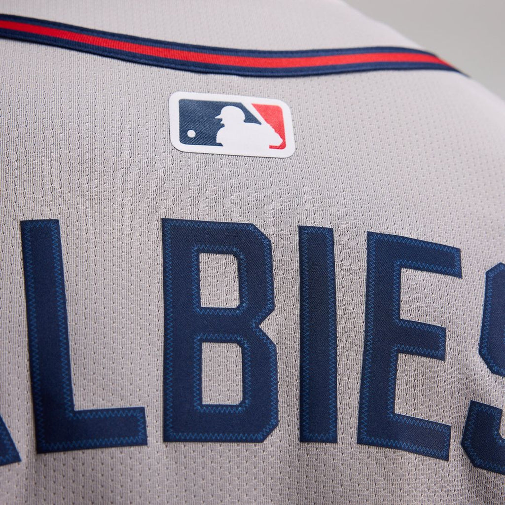 Ozzie Albies Atlanta Braves Nike Road Limited Player Jersey - Gray | MLB Fan Gear