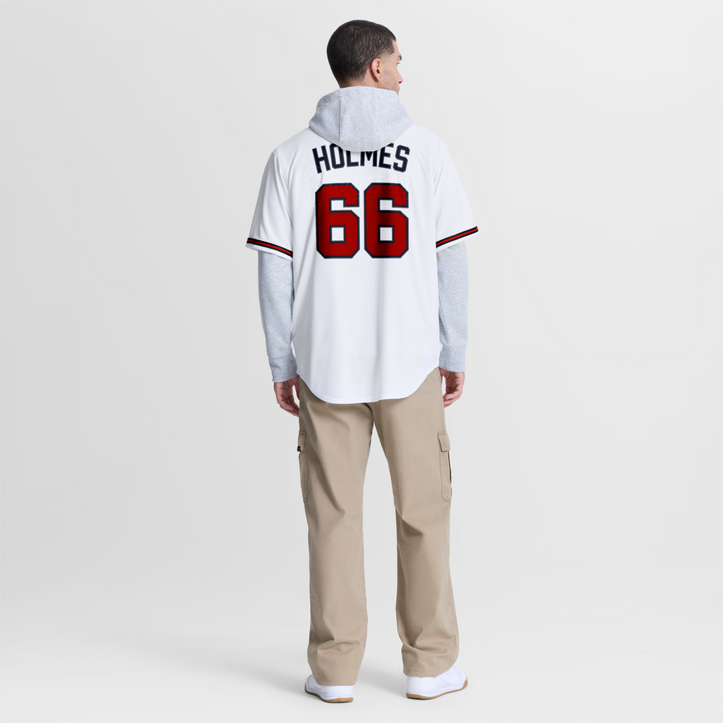 Grant Holmes Atlanta Braves Nike Home Replica Jersey - White | MLB Fan Gear