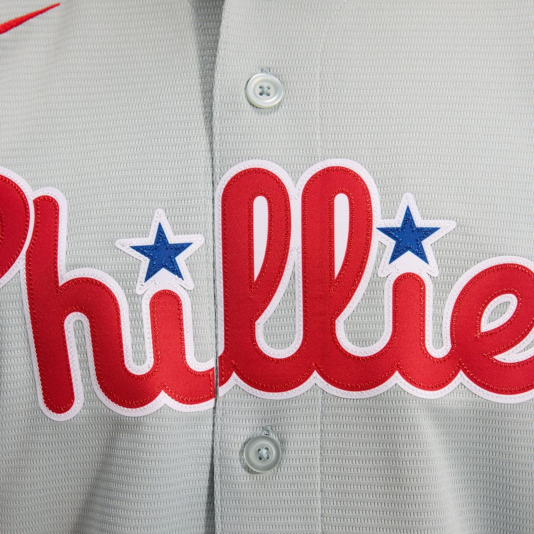 Bryce Harper Philadelphia Phillies Nike Road Replica Jersey - Gray | MLB Fan Gear
