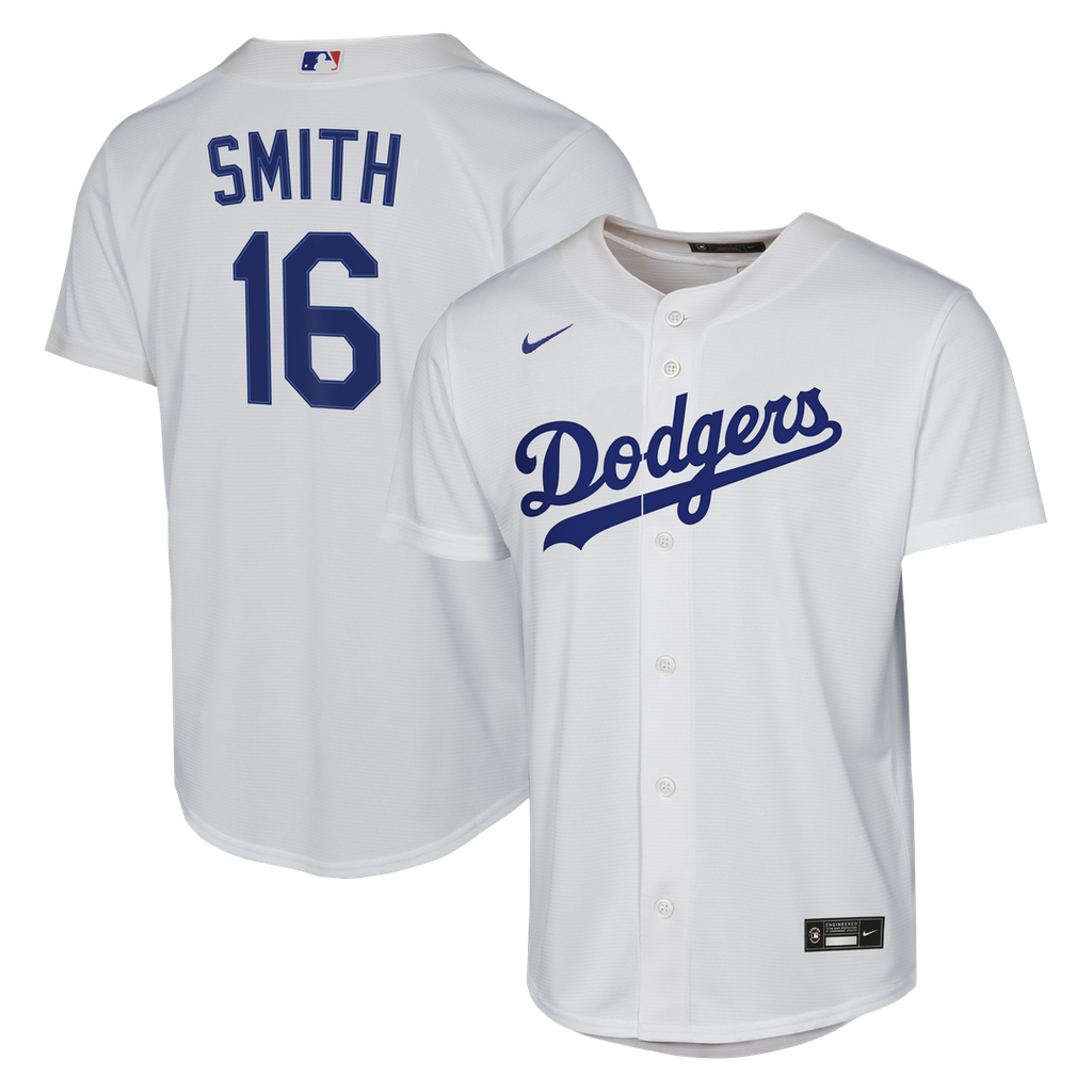 Will Smith Los Angeles Dodgers Nike Youth Home Replica Jersey - White | MLB Fan Gear