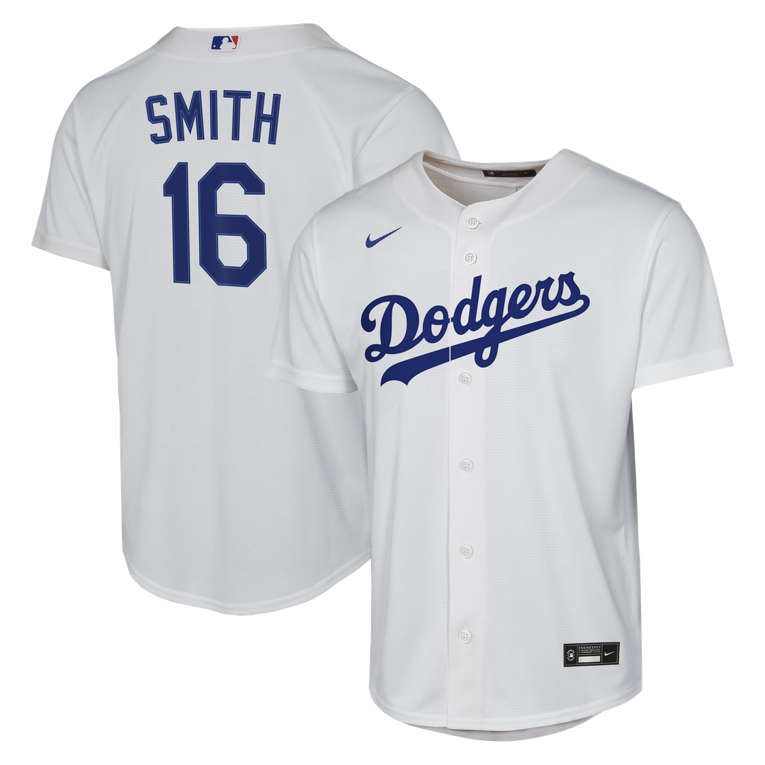 Will Smith Los Angeles Dodgers Nike Youth Home Replica Jersey - White | MLB Fan Gear