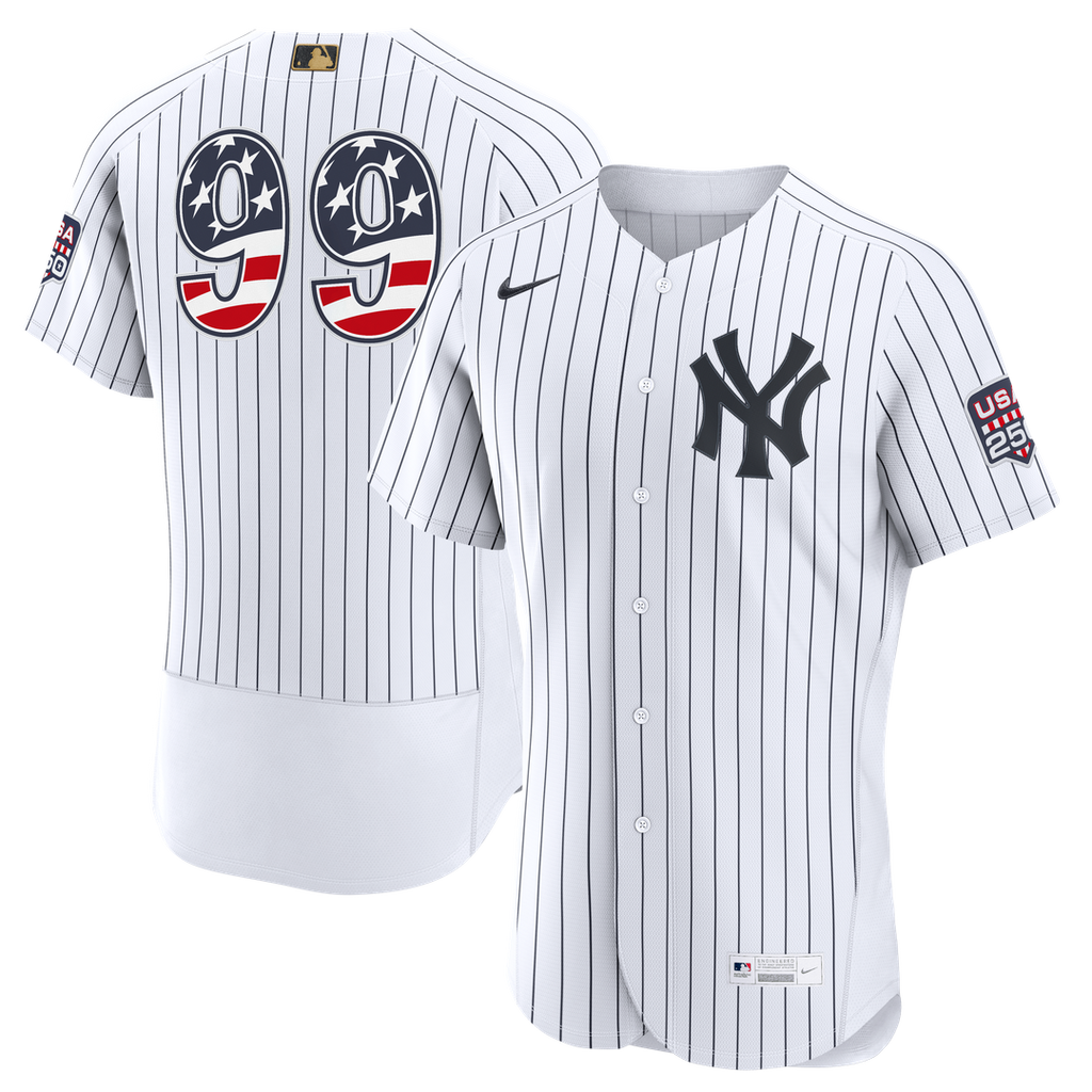 Aaron Judge New York Yankees Nike USA 250 Fourth of July Home Authentic Jersey - White | MLB Fan Gear