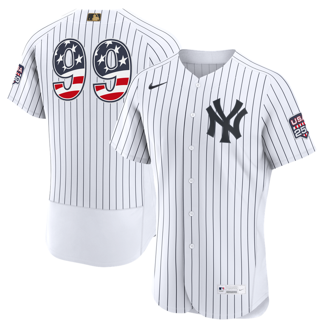 Aaron Judge New York Yankees Nike USA 250 Fourth of July Home Authentic Jersey - White | MLB Fan Gear