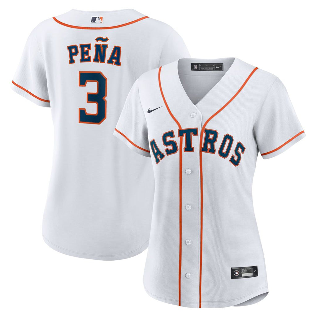 Jeremy Peña Houston Astros Nike Women's Home Replica Jersey - White | MLB Fan Gear