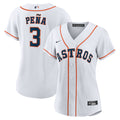 Jeremy Peña Houston Astros Nike Women's Home Replica Jersey - White | MLB Fan Gear