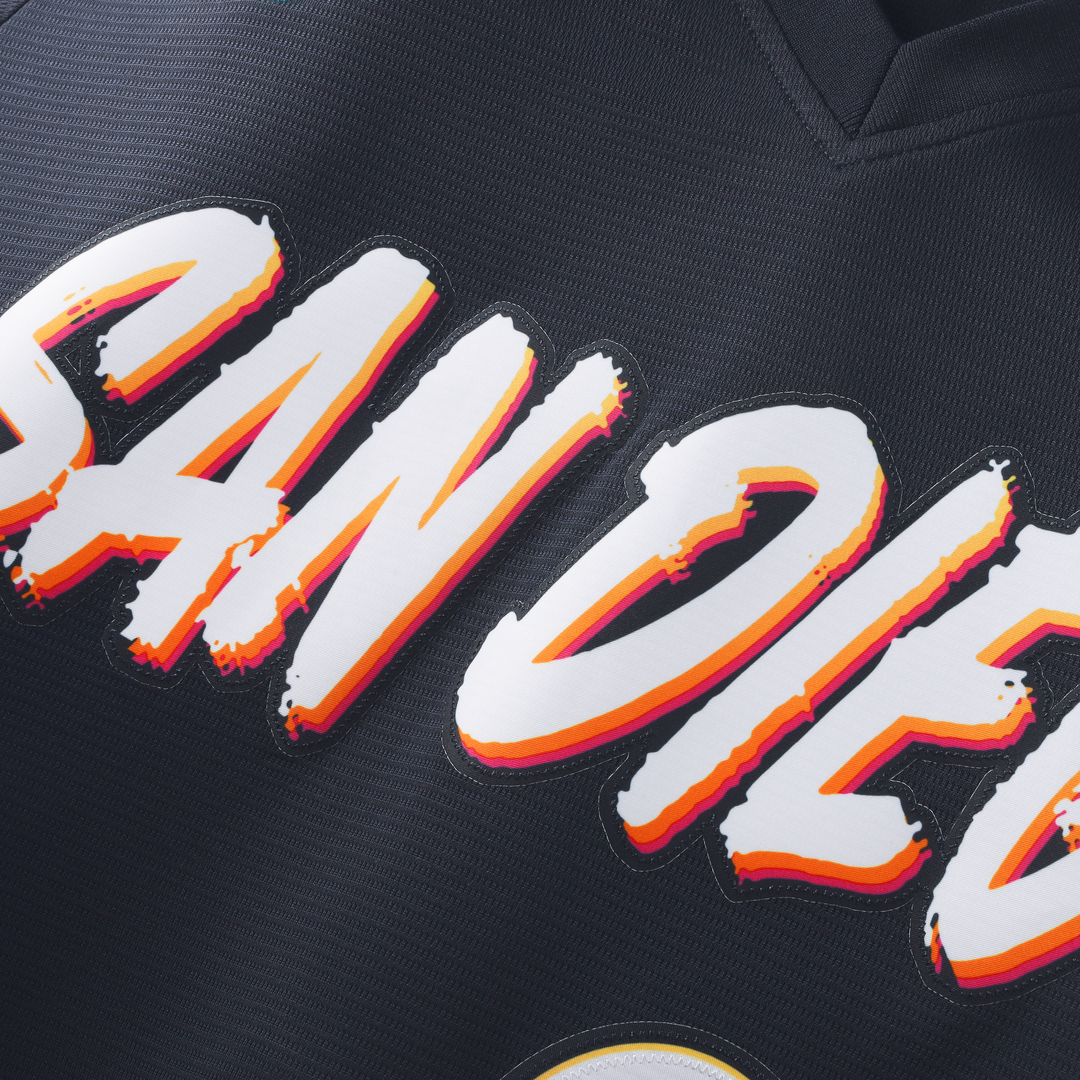 Xander Bogaerts San Diego Padres Nike 2026 City Connect Stadium Jersey - Obsidian | MLB Fan Gear