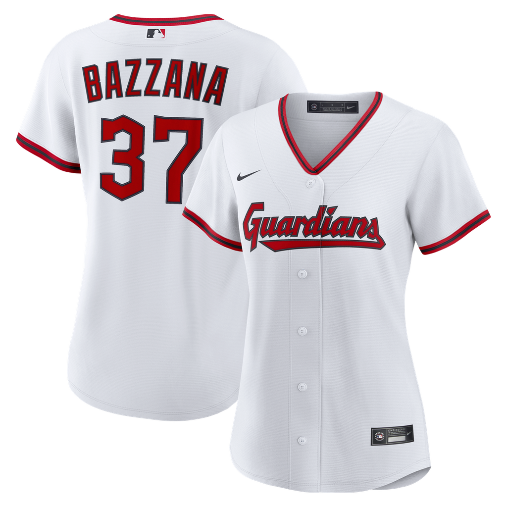 Travis Bazzana Cleveland Guardians Nike Women's Home Replica Jersey - White | MLB Fan Gear