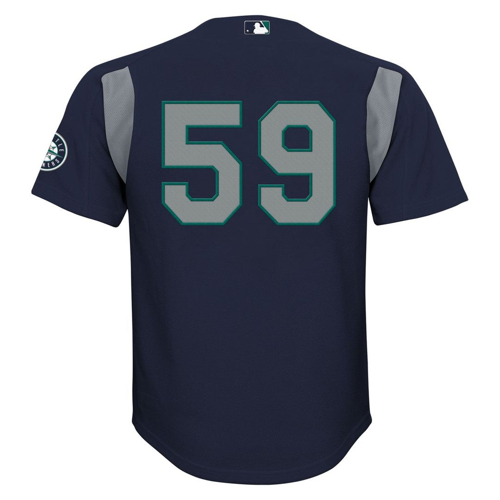 Felix Hernandez Seattle Mariners Mitchell & Ness Youth Mesh Batting Practice Jersey - Navy | MLB Fan Gear