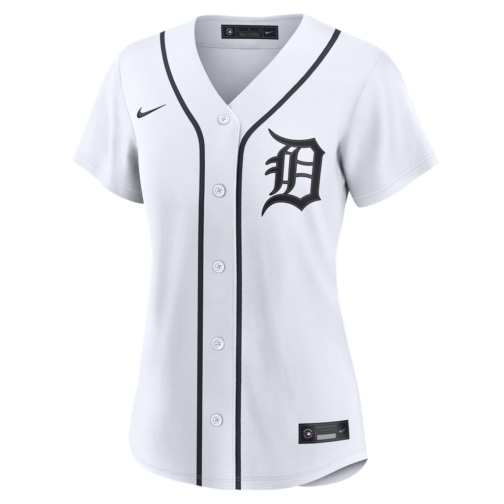 Justin Verlander Detroit Tigers Nike Women's Home Replica Jersey - White | MLB Fan Gear
