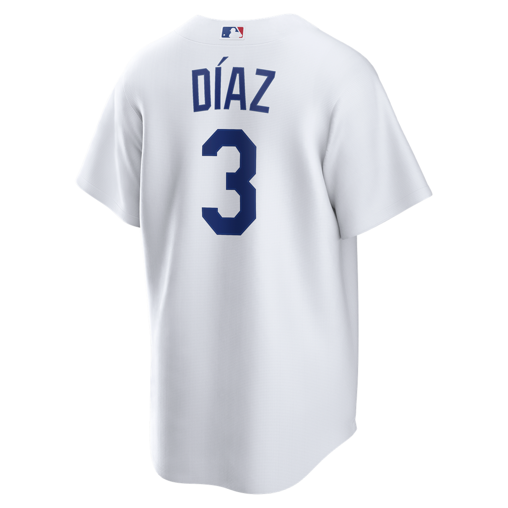 Edwin Díaz Los Angeles Dodgers Nike Home Replica Jersey - White | MLB Fan Gear