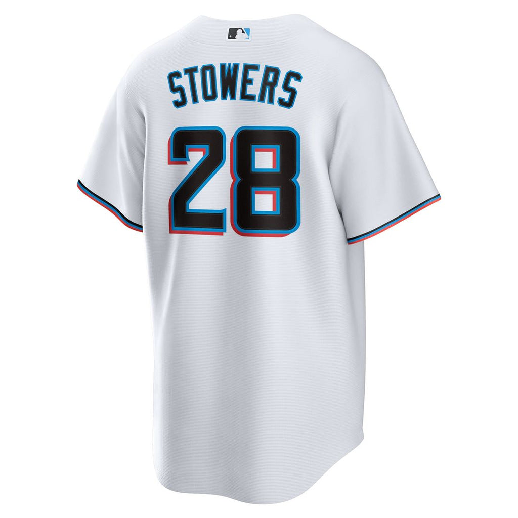 Kyle Stowers Miami Marlins Nike Home Replica Jersey - White | MLB Fan Gear