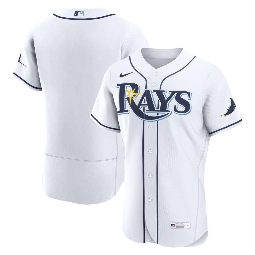 Tampa Bay Rays Nike Home Authentic Jersey - White | MLB Fan Gear