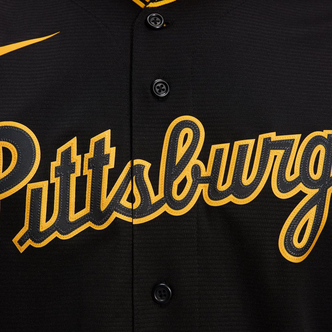 Pittsburgh Pirates Nike Alternate Replica Team Jersey - Black | MLB Fan Gear