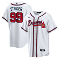 Spencer Strider Atlanta Braves Nike Replica Player Jersey - White | MLB Fan Gear