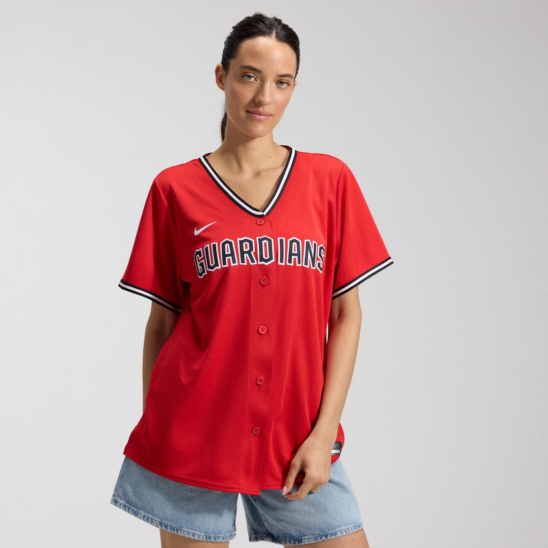 Cleveland Guardians Nike Women's Alternate Replica Jersey - Navy | MLB Fan Gear