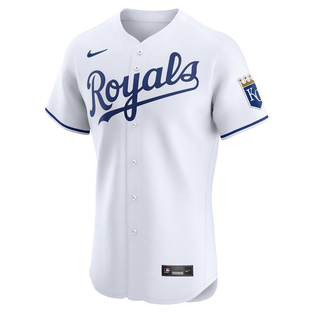 Kansas City Royals Nike Home Elite Jersey - White | MLB Fan Gear
