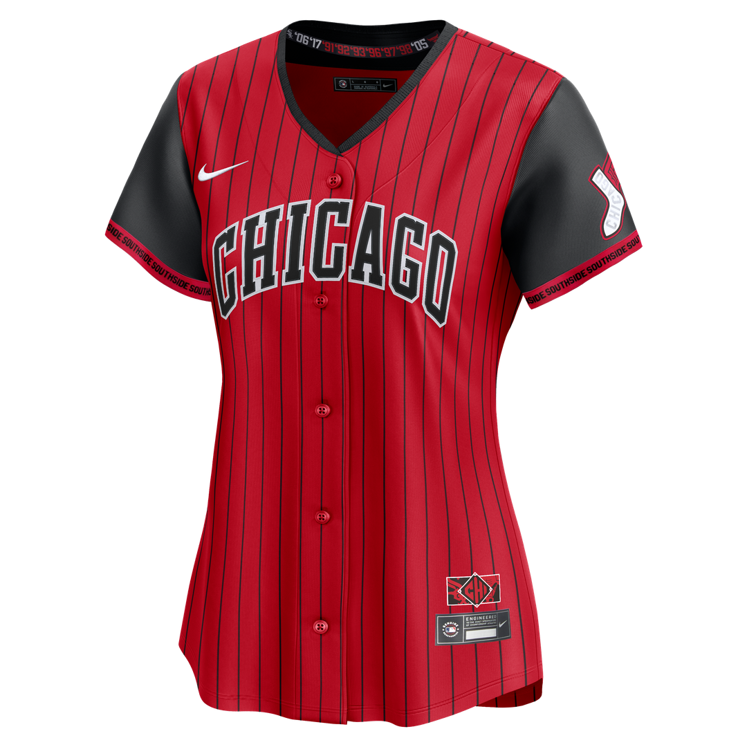 Chicago White Sox Nike Women's 2025 City Connect Limited Jersey - Red/ Black | MLB Fan Gear