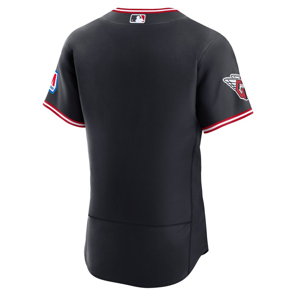 Cleveland Guardians Nike Alternate Authentic Sponsor Patch Jersey - Navy | MLB Fan Gear