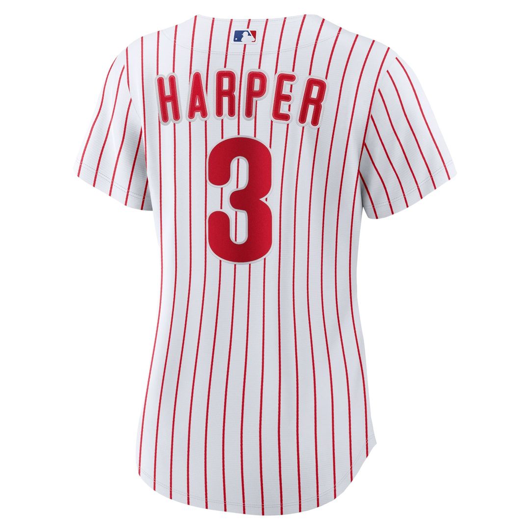 Bryce Harper Philadelphia Phillies Nike Women's Home Replica Player Jersey - White | MLB Fan Gear