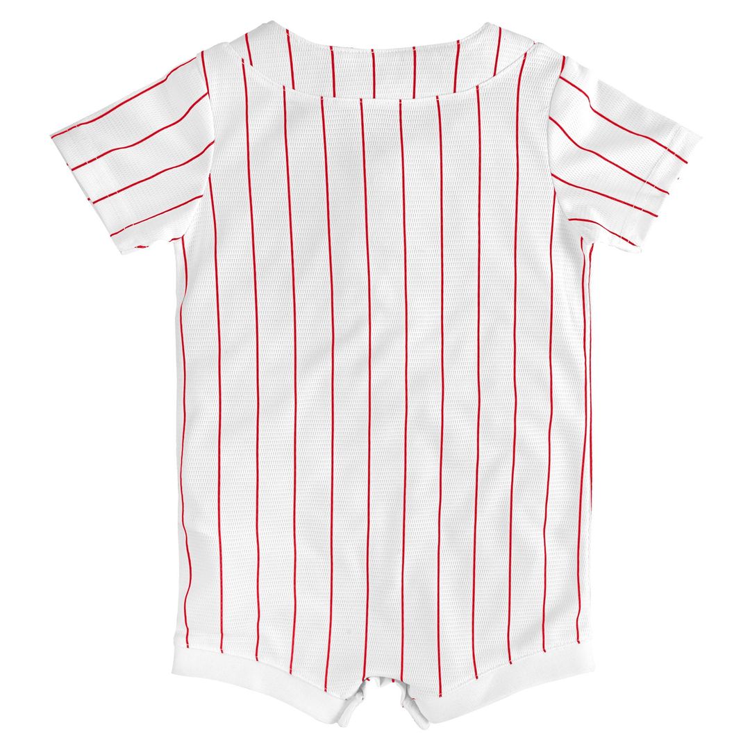 Philadelphia Phillies Nike Newborn Home Replica Romper Jersey - White | MLB Fan Gear
