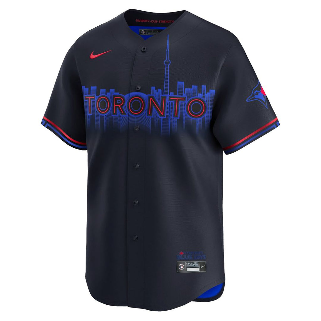 Toronto Blue Jays Nike 2024 City Connect Limited Jersey - Navy | MLB Fan Gear