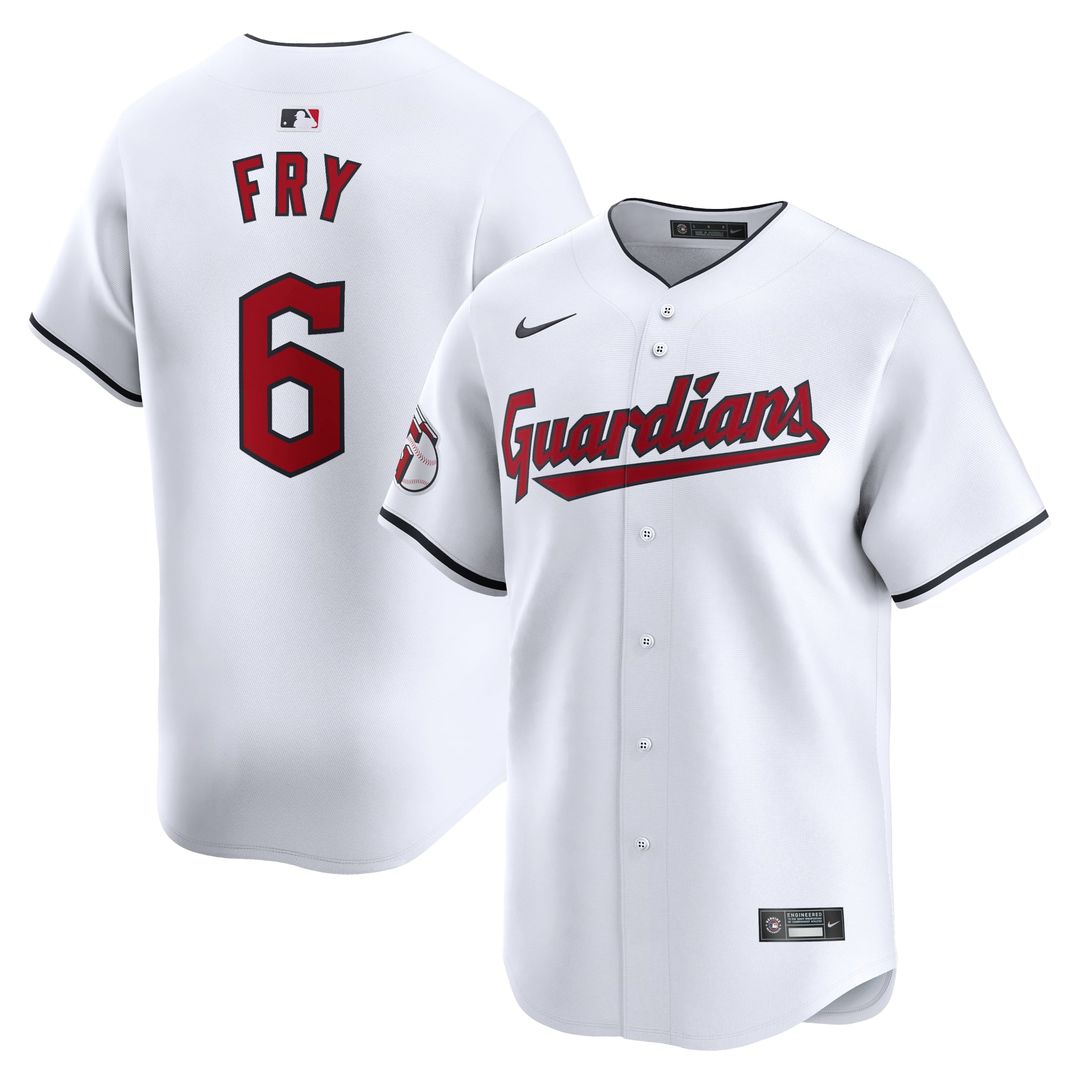David Fry Cleveland Guardians Nike Home Limited Player Jersey - White | MLB Fan Gear