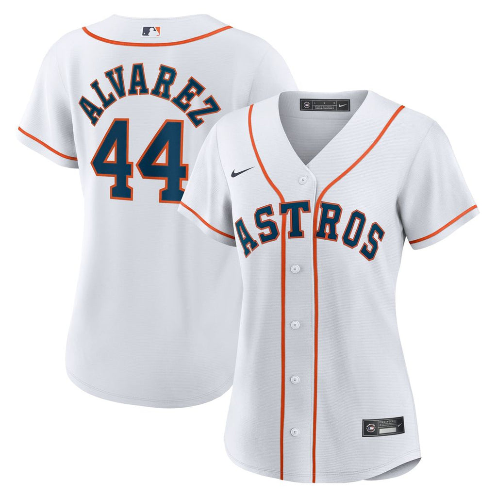 Yordan Alvarez Houston Astros Nike Women's Home Replica Jersey - White | MLB Fan Gear