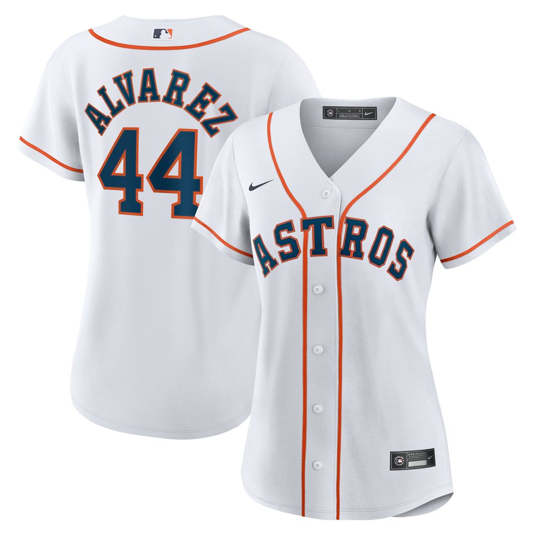 Yordan Alvarez Houston Astros Nike Women's Home Replica Jersey - White | MLB Fan Gear