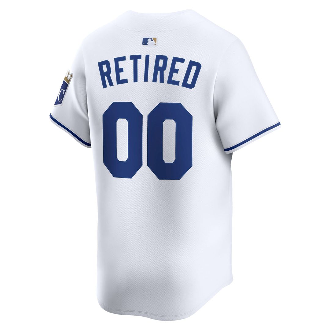 Kansas City Royals Nike Home Limited Pick-A-Player Retired Roster Jersey - White | MLB Fan Gear